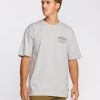 Walled Regular Short Sleeve T-Shirt - Lt Grey Htr