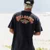 Rose Arch Regular Short Sleeve T-Shirt - Washed Black