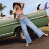 Free Fall High-Waist Pants - Surf Spray